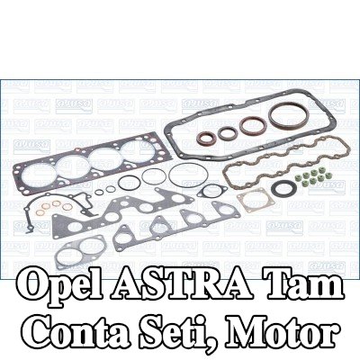 AJUSA Tam Conta Seti, silindir kapağı contalı motor, valf gövdesi contalı, FIBERMAX — 1997 Opel Astra