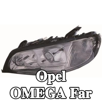 ABAKUS Far Sol, H1, H7, far seviyeleme motoru olmadan, Lens Rengi (yön göstergesi): Kristal berraklığında, ampul içermez — Opel Omega