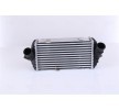 NISSENS Hızlı bağlantı parçası olmayan Intercooler, Sol konektör, açılı, Sağ konektör, açılı — Hyundai i20 (1)