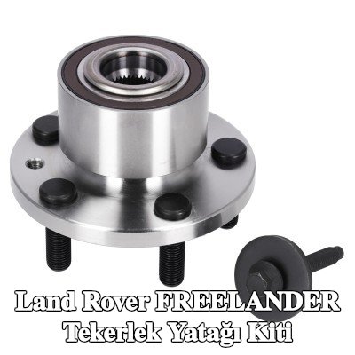 FEBI BILSTEIN Sol ön aks tekerlek yatağı kiti, Ön Aks Sağ, Tekerlek göbeğine entegre tekerlek yatağı, ABS sensör halkalı, entegre manyetik sensör halkalı — Land Rover Freelander