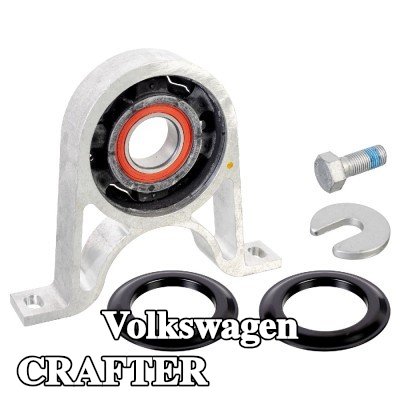 FEBI BILSTEIN محمل عمود الدوران الخلفي, مع مواد تثبيت/تركيب, مع محمل دوار — Volkswagen Crafter