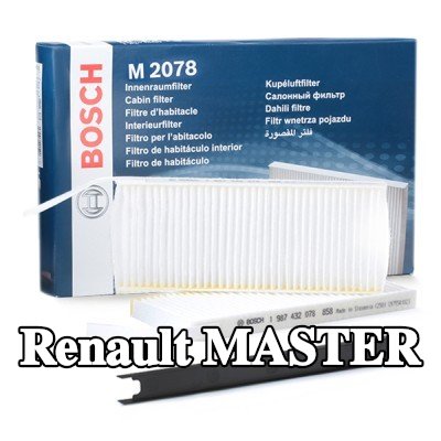 BOSCH مرشح حبوب اللقاح Particulate Filter — 2012 Renault Master