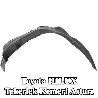 DIEDERICHS Tekerlek kemeri kaplaması Sol — 2000 Toyota Hilux
