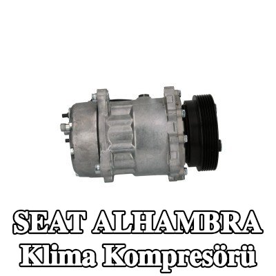 BOSCH Montaj kılavuzu ile klima kompresörü, conta halkası ile — 2002 SEAT Alhambra