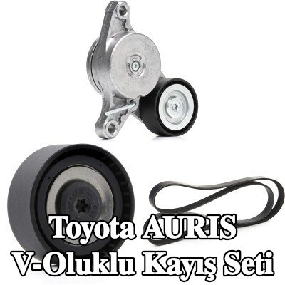 RIDEX V-Oluklu Kayış Seti — Toyota Auris