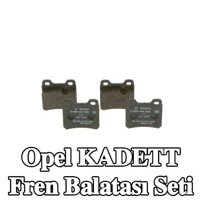 BOSCH Fren balatası seti 15mm — 1990 Opel Kadett