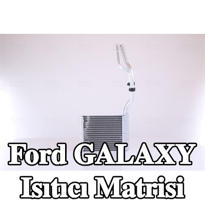 NISSENS Borulu ısıtıcı matrisi — Ford Galaxy