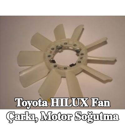 AISIN Fan çarkı, motor soğutma — 2000 Toyota Hilux