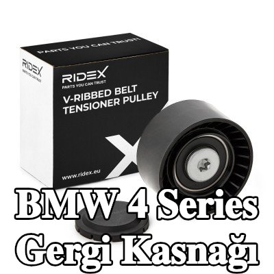 RIDEX Gergi kasnağı Dış Çap: 65, 00mm, vida ile — BMW 4 Series