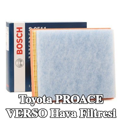 BOSCH Hava filtresi — 2016 Toyota Proace Verso