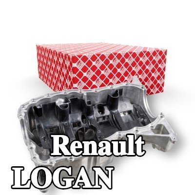FEBI BILSTEIN حوض الزيت مع سدادة تصريف الزيت, مع حلقة مانعة للتسرب — 2012 Renault Logan
