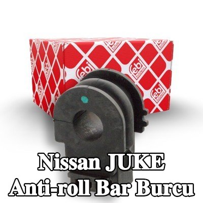FEBI BILSTEIN Ön aks stabilizatör çubuğu burcu, 21mm, Kauçuk — Nissan Juke