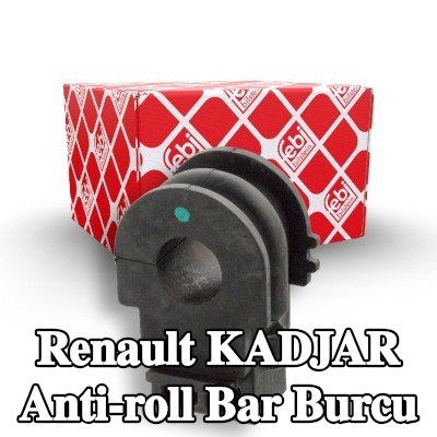 FEBI BILSTEIN Ön aks stabilizatör çubuğu burcu, 21mm, Kauçuk — Renault Kadjar