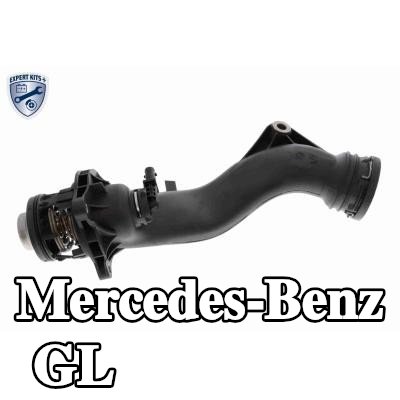 VEMO غلاف الثرموستات مع الحشية/المانع للتسرب — Mercedes-Benz Gl