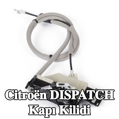 CITROEN/PEUGEOT Kapı kilidi Sağ, Sürgülü Kapı — Citroën Dispatch