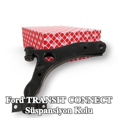 FEBI BILSTEIN Ön Aks Alt Süspansiyon Kolu, Sağ, Çelik Sac, tutuculu, lastik yastıklı — 2002 Ford Transit Connect