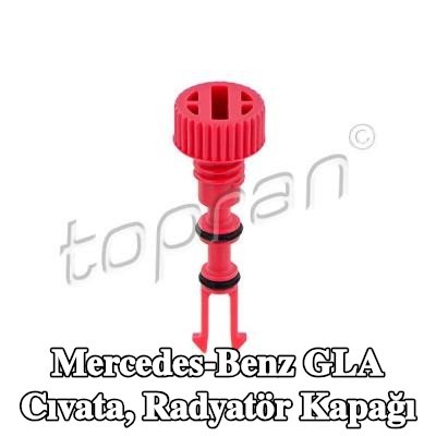 TOPRAN Cıvata, radyatör kapağı — Mercedes-Benz Gla