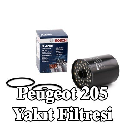 BOSCH Yakıt filtresi — Peugeot 205