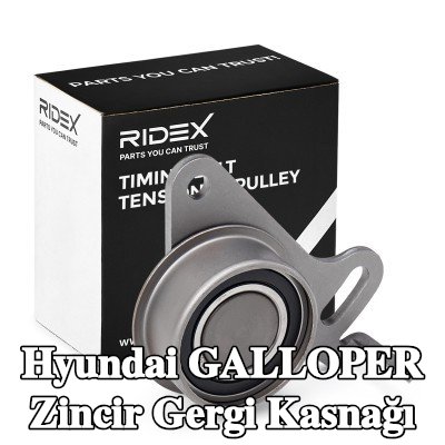 RIDEX Tutucu ile birlikte triger kayışı gergi kasnağı — 1995 Hyundai Galloper