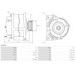AS-PL Alternatör 80A — Nissan 300zx (5)