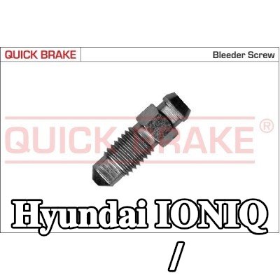 QUICK BRAKE برغي/صمام التهوية — Hyundai Ioniq