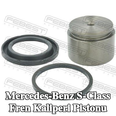 FEBEST Fren kaliperi pistonu Arka Aks — 2012 Mercedes-Benz S-Class