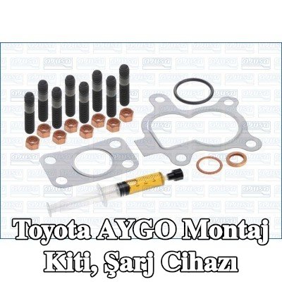 AJUSA Montaj Kiti, conta/sızdırmazlık elemanları ile şarj cihazı — Toyota Aygo