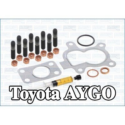 AJUSA مجموعة التثبيت, الشاحن مع الحشيات/الأختام — Toyota Aygo