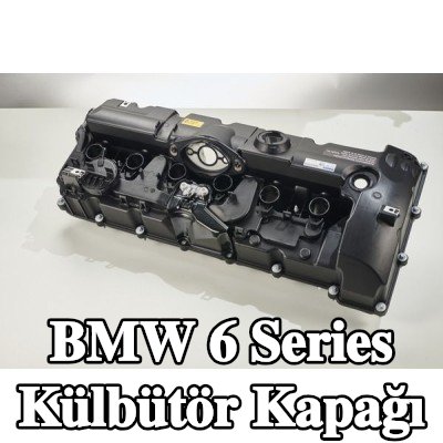 MAHLE Contalı/sızdırmazlık elemanlı külbütör kapağı, valfli, cıvata/vida ile, kapak olmadan — 2004 BMW 6 Series