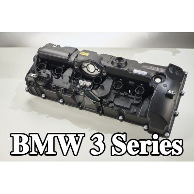 MAHLE غطاء الروك مع حشية/مانع تسرب, مع صمام, مع مسامير/براغي, بدون غطاء — 2004 BMW 3 Series