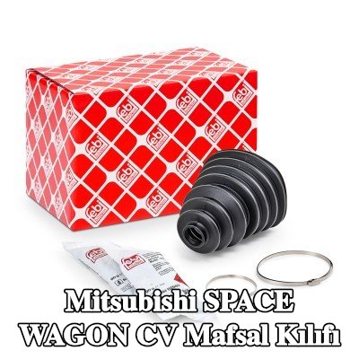 FEBI BILSTEIN Ön aks CV manşonu, Arka Aks, kelepçeli — Mitsubishi Space Wagon