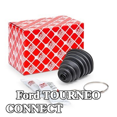 FEBI BILSTEIN غطاء مفصل CV المحور الأمامي, المحور الخلفي, مع مشابك — Ford Tourneo Connect