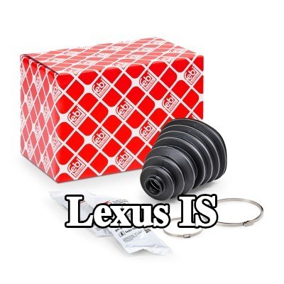 FEBI BILSTEIN غطاء مفصل CV المحور الأمامي, المحور الخلفي, مع مشابك — Lexus Is