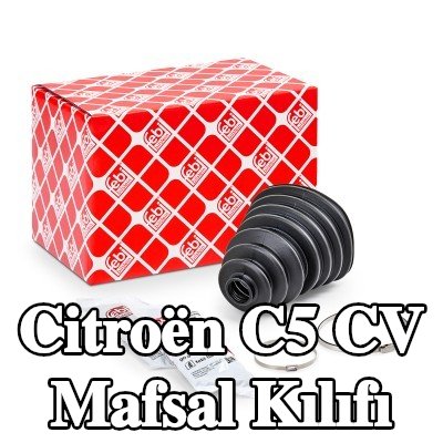 FEBI BILSTEIN Ön aks CV manşonu, Arka Aks, kelepçeli — Citroën C5