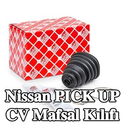 FEBI BILSTEIN Ön aks CV manşonu, Arka Aks, kelepçeli — Nissan Pick Up