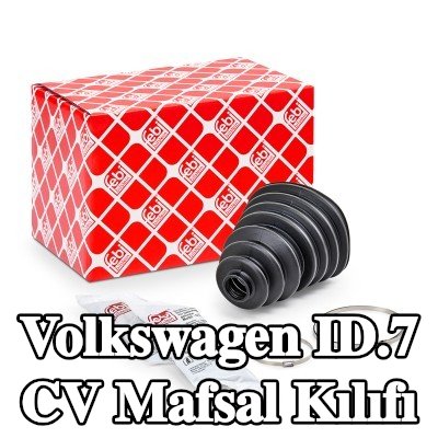 FEBI BILSTEIN Ön aks CV manşonu, Arka Aks, kelepçeli — Volkswagen Id.7