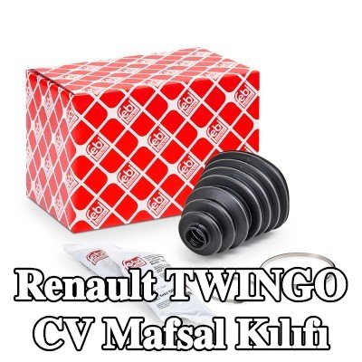 FEBI BILSTEIN Ön aks CV manşonu, Arka Aks, kelepçeli — Renault Twingo