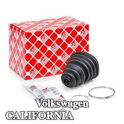 FEBI BILSTEIN غطاء مفصل CV المحور الأمامي, المحور الخلفي, مع مشابك — Volkswagen California