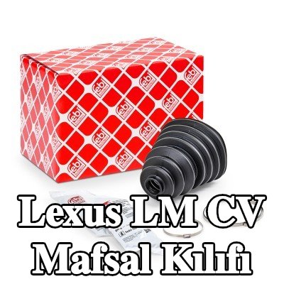 FEBI BILSTEIN Ön aks CV manşonu, Arka Aks, kelepçeli — Lexus Lm