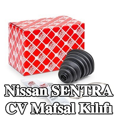 FEBI BILSTEIN Ön aks CV manşonu, Arka Aks, kelepçeli — Nissan Sentra