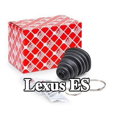 FEBI BILSTEIN غطاء مفصل CV المحور الأمامي, المحور الخلفي, مع مشابك — Lexus Es