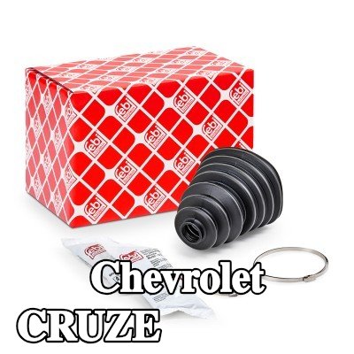 FEBI BILSTEIN غطاء مفصل CV المحور الأمامي, المحور الخلفي, مع مشابك — Chevrolet Cruze