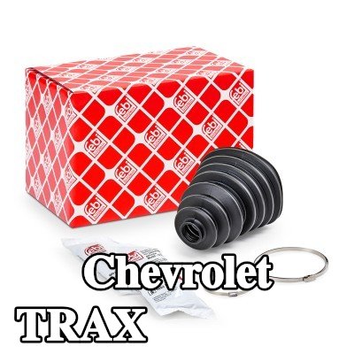 FEBI BILSTEIN غطاء مفصل CV المحور الأمامي, المحور الخلفي, مع مشابك — Chevrolet Trax