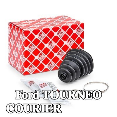 FEBI BILSTEIN غطاء مفصل CV المحور الأمامي, المحور الخلفي, مع مشابك — Ford Tourneo Courier