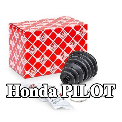 FEBI BILSTEIN غطاء مفصل CV المحور الأمامي, المحور الخلفي, مع مشابك — Honda Pilot