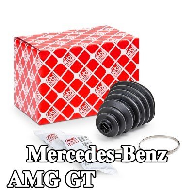 FEBI BILSTEIN غطاء مفصل CV المحور الأمامي, المحور الخلفي, مع مشابك — Mercedes-Benz Amg Gt