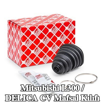 FEBI BILSTEIN Ön aks CV manşonu, Arka Aks, kelepçeli — Mitsubishi L300 / Delica