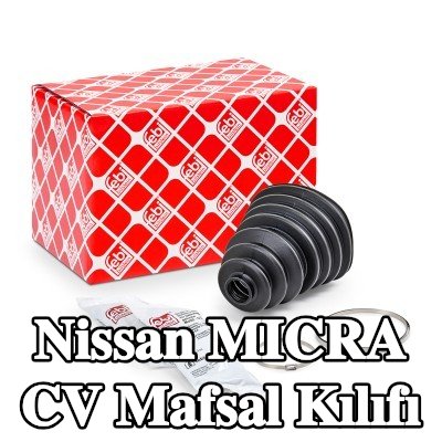 FEBI BILSTEIN Ön aks CV manşonu, Arka Aks, kelepçeli — Nissan Micra