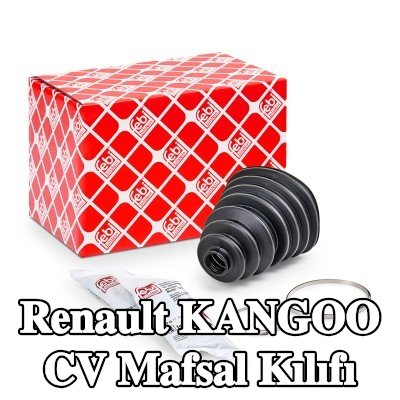 FEBI BILSTEIN Ön aks CV manşonu, Arka Aks, kelepçeli — Renault Kangoo