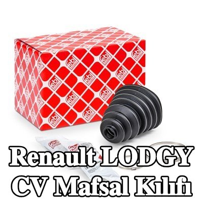 FEBI BILSTEIN Ön aks CV manşonu, Arka Aks, kelepçeli — Renault Lodgy